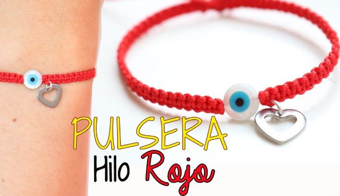 Te contamos como hacer pulseras de hilo rojo